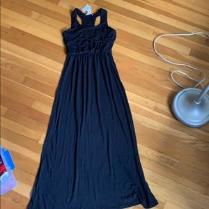 Derek Heart. Black Maxi Dress Racerback.